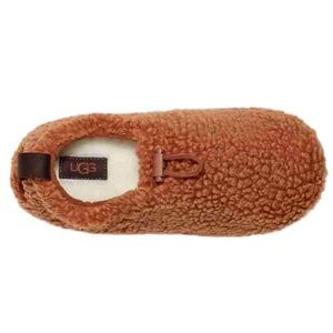 UGG Plushy Hard-bottom Slipper in 'Hardwood’